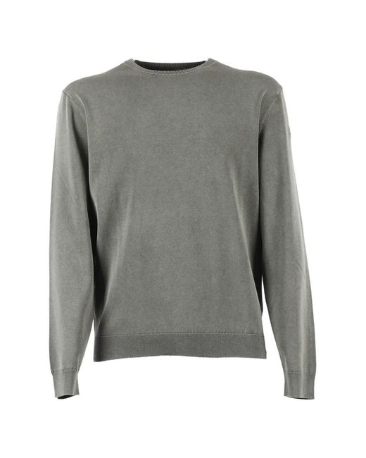 Rrd Gray Crew-Neck Sweater for men