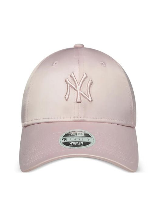 KTZ Pink Embroidered-Logo Baseball Cap