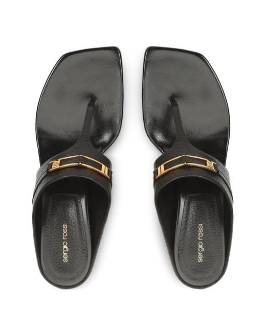Sergio Rossi White Sandals