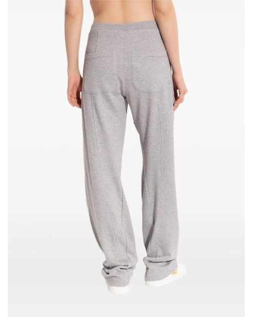 Pantalon De Jogging À Coupe Ample Versace en coloris Gray