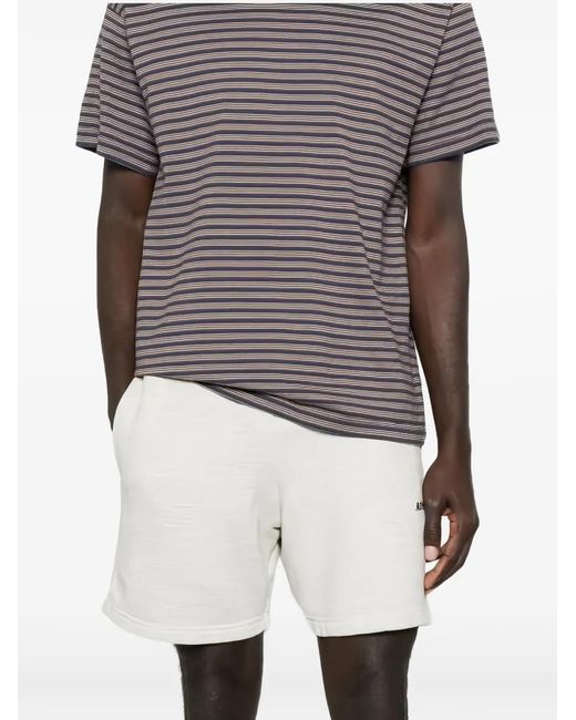 Autry White Drawstring Shorts
