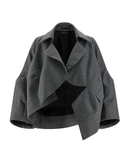 Comme des Garçons Black Deconstructed Blazer