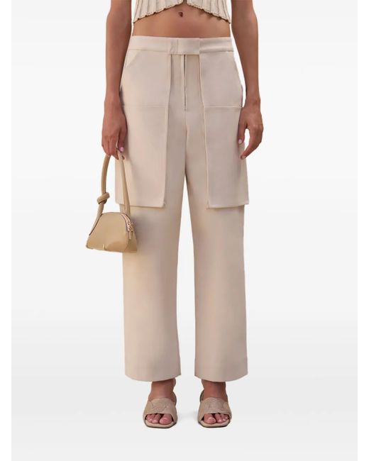 Cult Gaia Natural Topanga Trousers