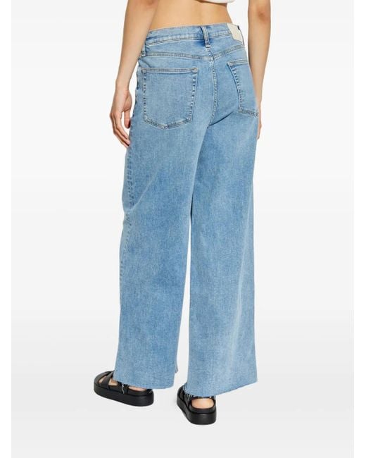 Rag & Bone Blue Jeans Mit Logo-Patch