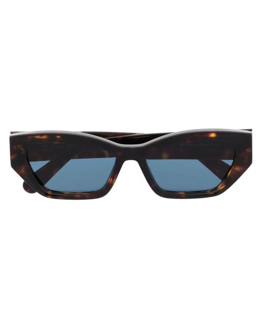Stella McCartney Blue Cat-Eye Embellished Sunglasses