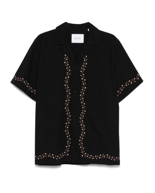 メンズ Les Deux Lesley シャツ Black