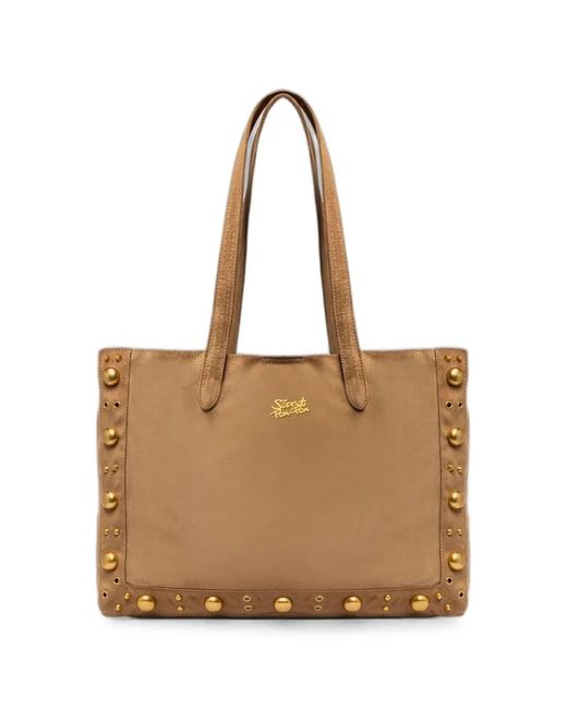 Secret Pon-pon Natural Tatiana Shoulder Bag