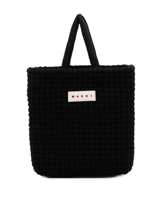 Marni Gewatteerde Shopper in het Black voor heren