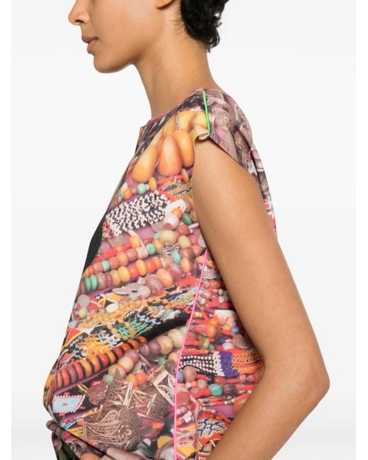 The Artistylist Pink T-Shirt À Imprimé Graphique