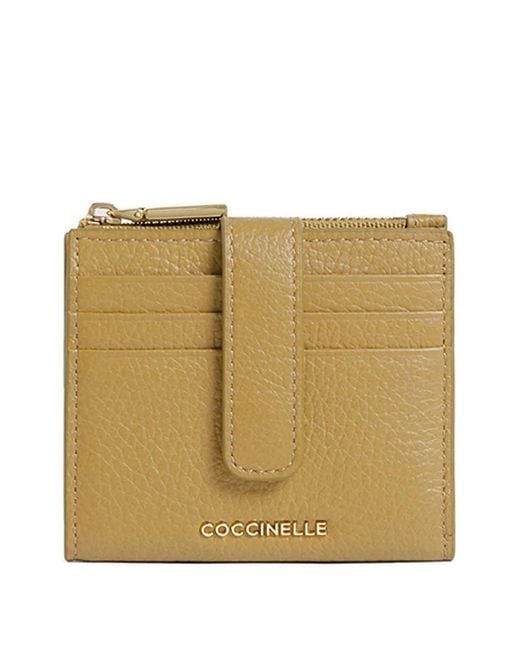 Coccinelle Natural Logo-Plaque Wallet