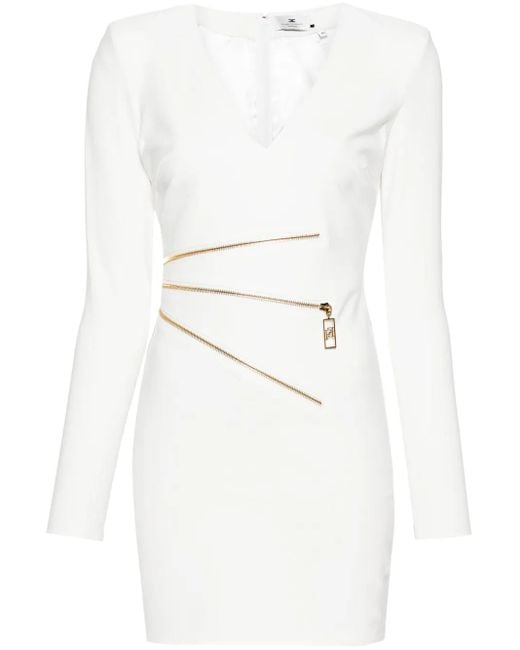 Elisabetta Franchi White Dresses