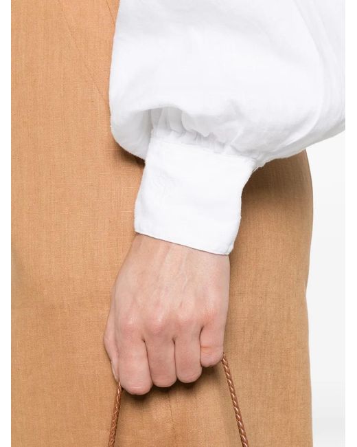 SOSUE White Antonia Shirt