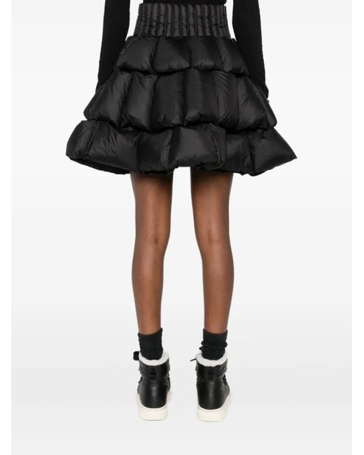 RAXXY Black Gesteppter Minirock