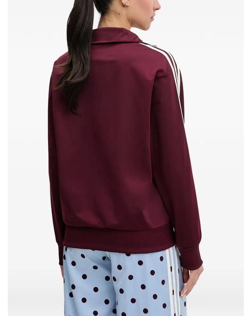 Adidas Red Firebird Bomber Jacket