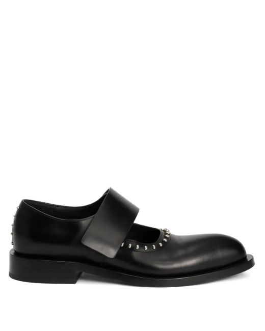 Jil Sander Black Stud-Embellished Pumps