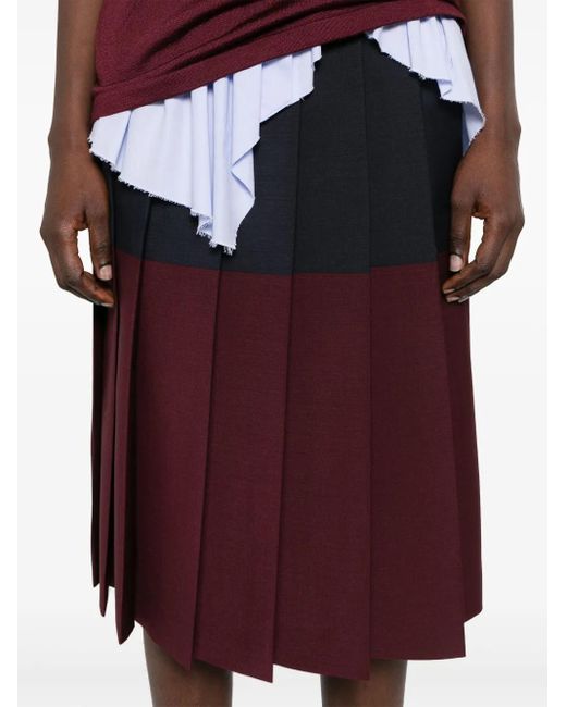 Miu Miu Red Skirts