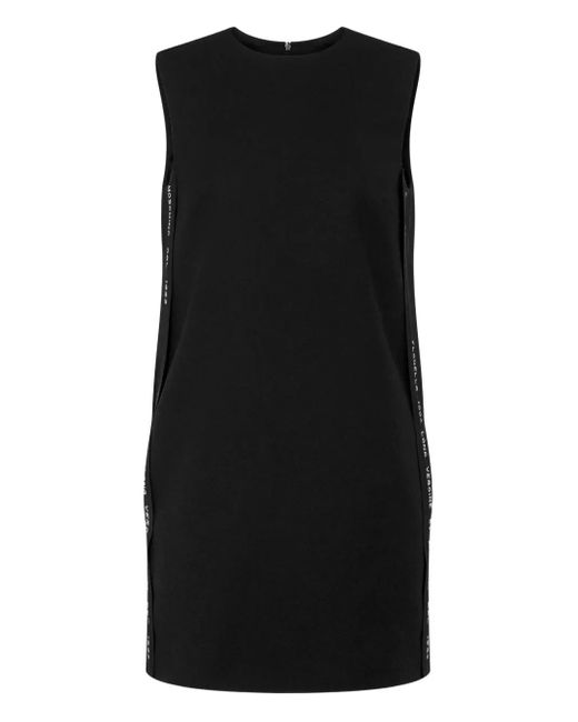 Moschino ノースリーブ ミニドレス Black
