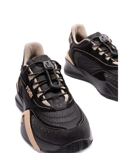Fendi Black Flow Sneakers
