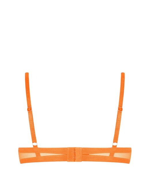 Maison Close Pink Corps À Corps Neon Cut-Out Bra