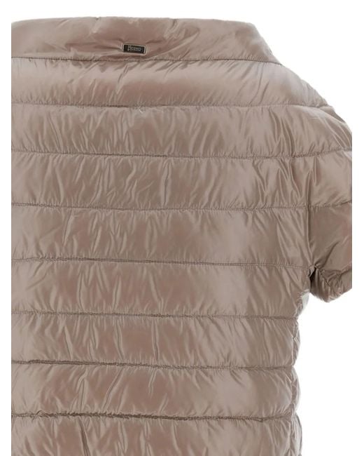 Herno Gray Emilia Puffer Jacket