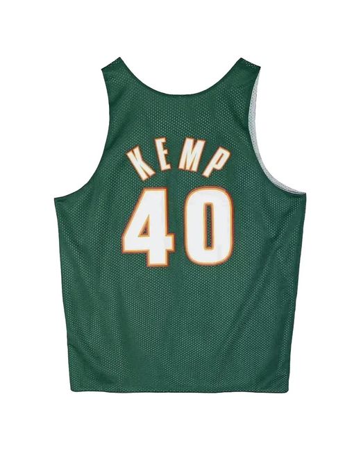 Mitchell & Ness Blue Reversible Mesh Vest for men