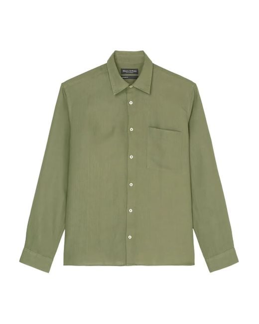 Camisa con botones Marc O' Polo de hombre de color Green
