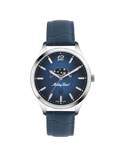 Mathey-Tissot Blue Urban 42Mm Watch for men