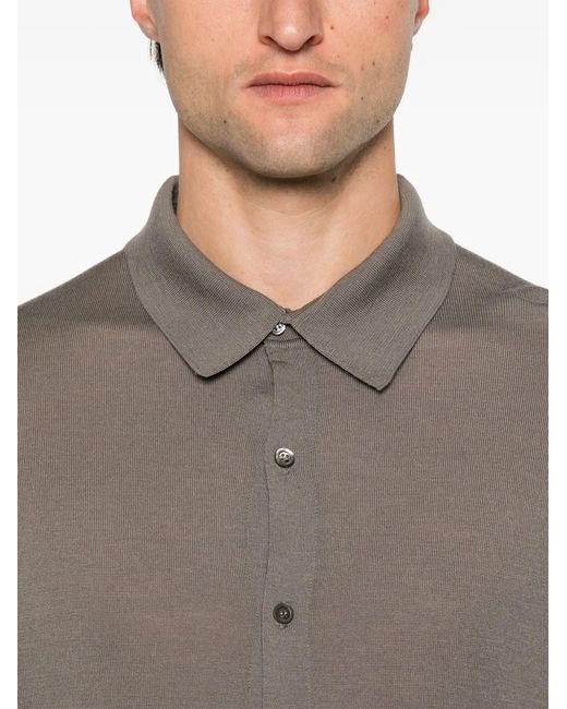 D4.0 Brown Wool Cardigan for men