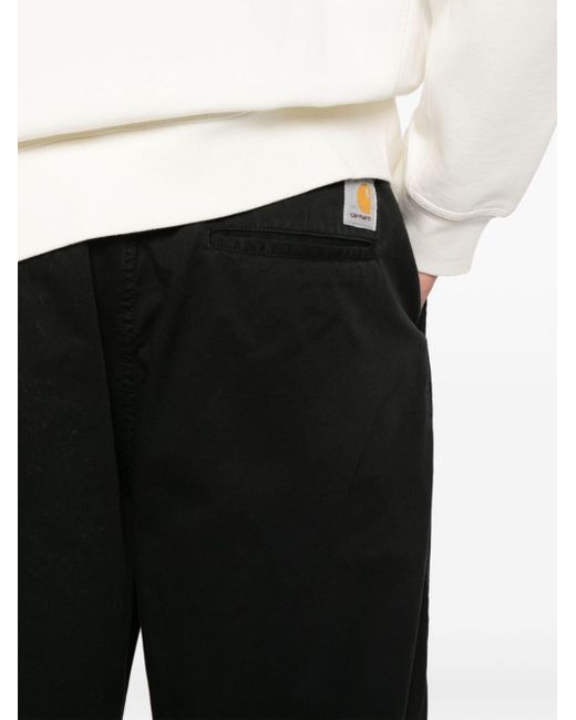 Carhartt Black Marv Tapered Trousers for men