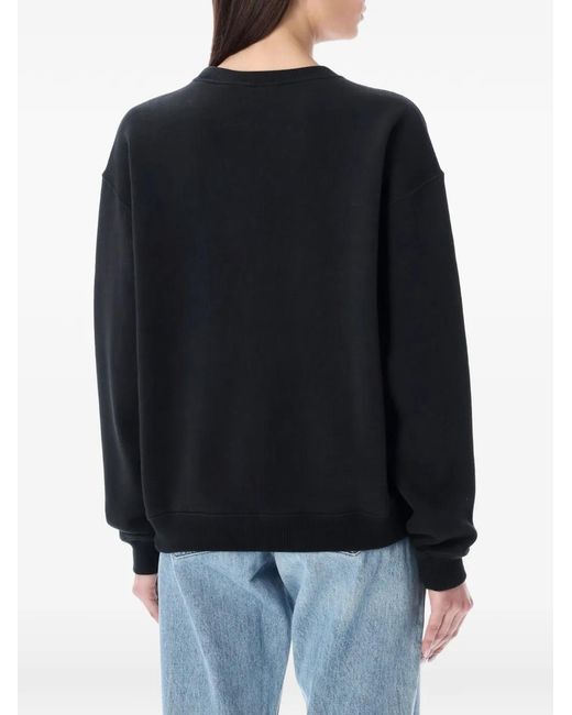 Polo Ralph Lauren Black Crew-Neck Sweatshirt