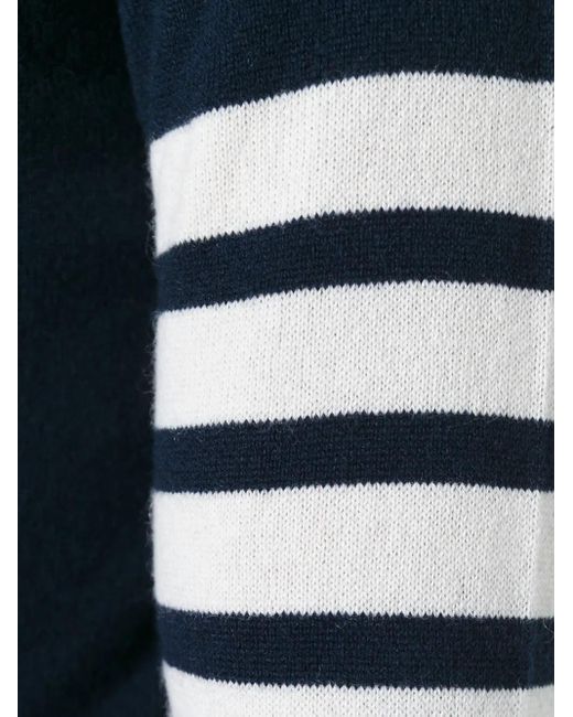 Thom Browne Blue 4-Bar Cashmere Jumper for men
