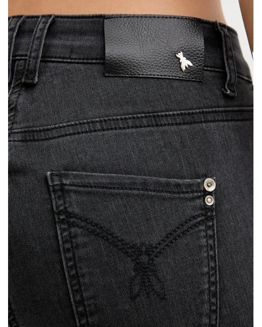 Patrizia Pepe Black Belt-Loops Jeans