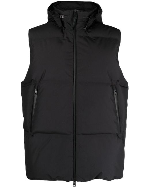 Mens hooded gilet sale Clearance