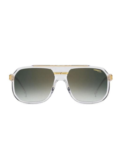 Lunettes De Soleil À Monture Carrée Carrera pour homme en coloris Green