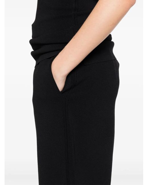 Totême  Black Soft Bermuda Shorts