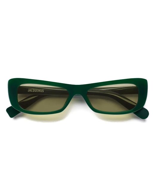 Jacquemus Green Les Lunettes Capri Sunglasses