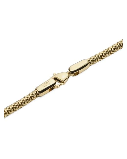 Daniel Wellington Metallic Chain Necklace