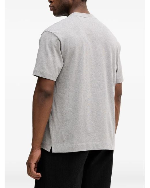 Boss Gray Logo T-Shirt for men