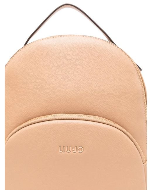 Liu Jo Natural Zipped Backpack