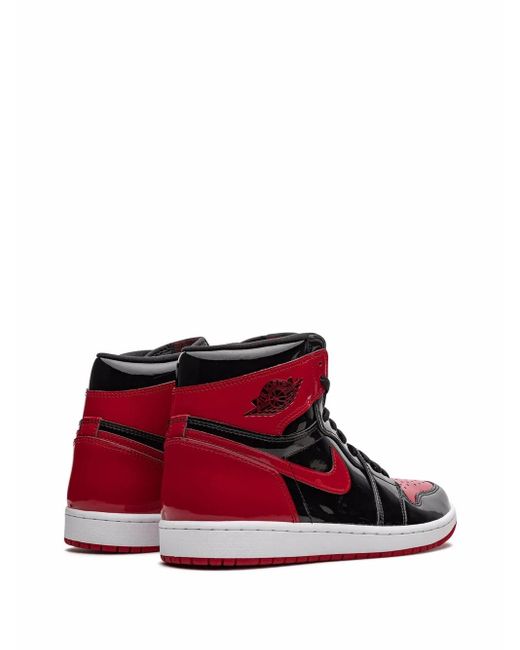 Nike Air 1 Retro High Og "Bred Patent" Sneakers