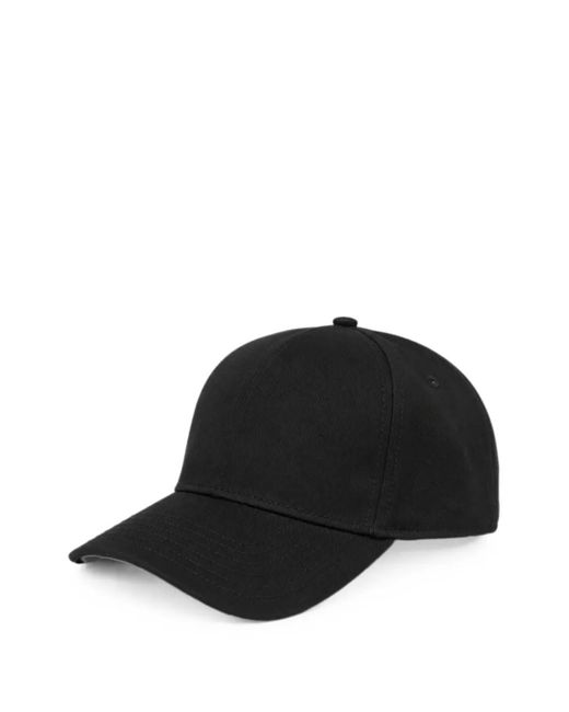Melt Black Curved-Peak Baseball Cap for men