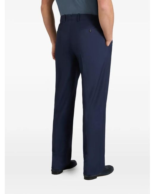 Slowear Blue Crease Trousers for men