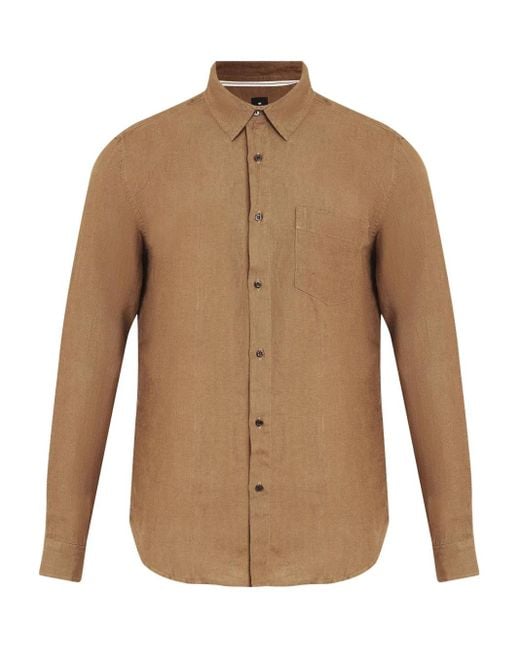 Osklen Brown Button-Up Shirt for men