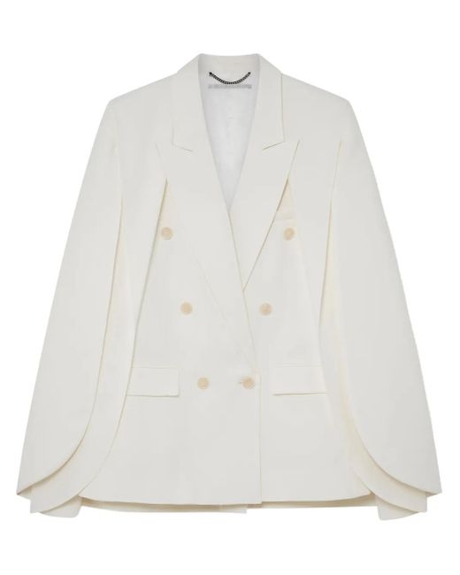 Stella McCartney ケープスタイル ジャケット White