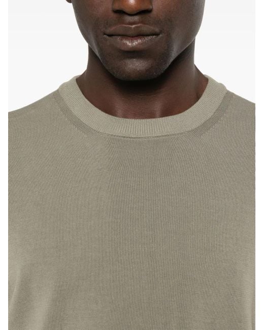 T-Shirt di Roberto Collina in Gray da Uomo