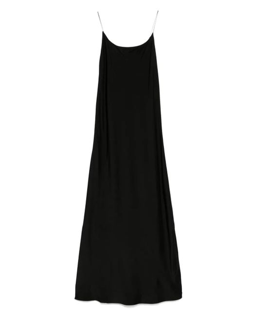 Petar Petrov Magnolia スリップドレス Black