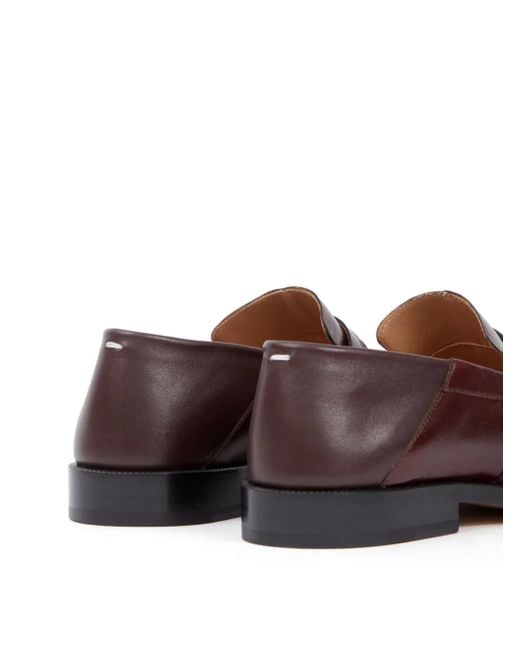 Maison Margiela Brown Tabi Loafers