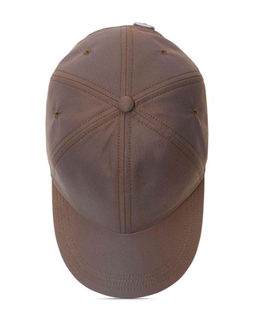 Cappello da baseball con design a sei sezioni di Burberry in Brown da Uomo