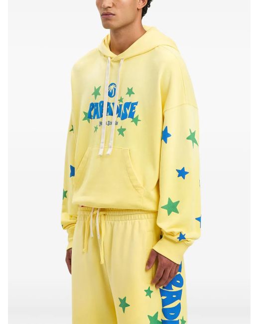 メンズ Palm Angels Paradise Palm パーカー Yellow