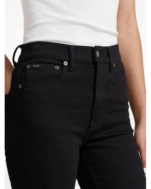 Polo Ralph Lauren Black High-Rise Jeans